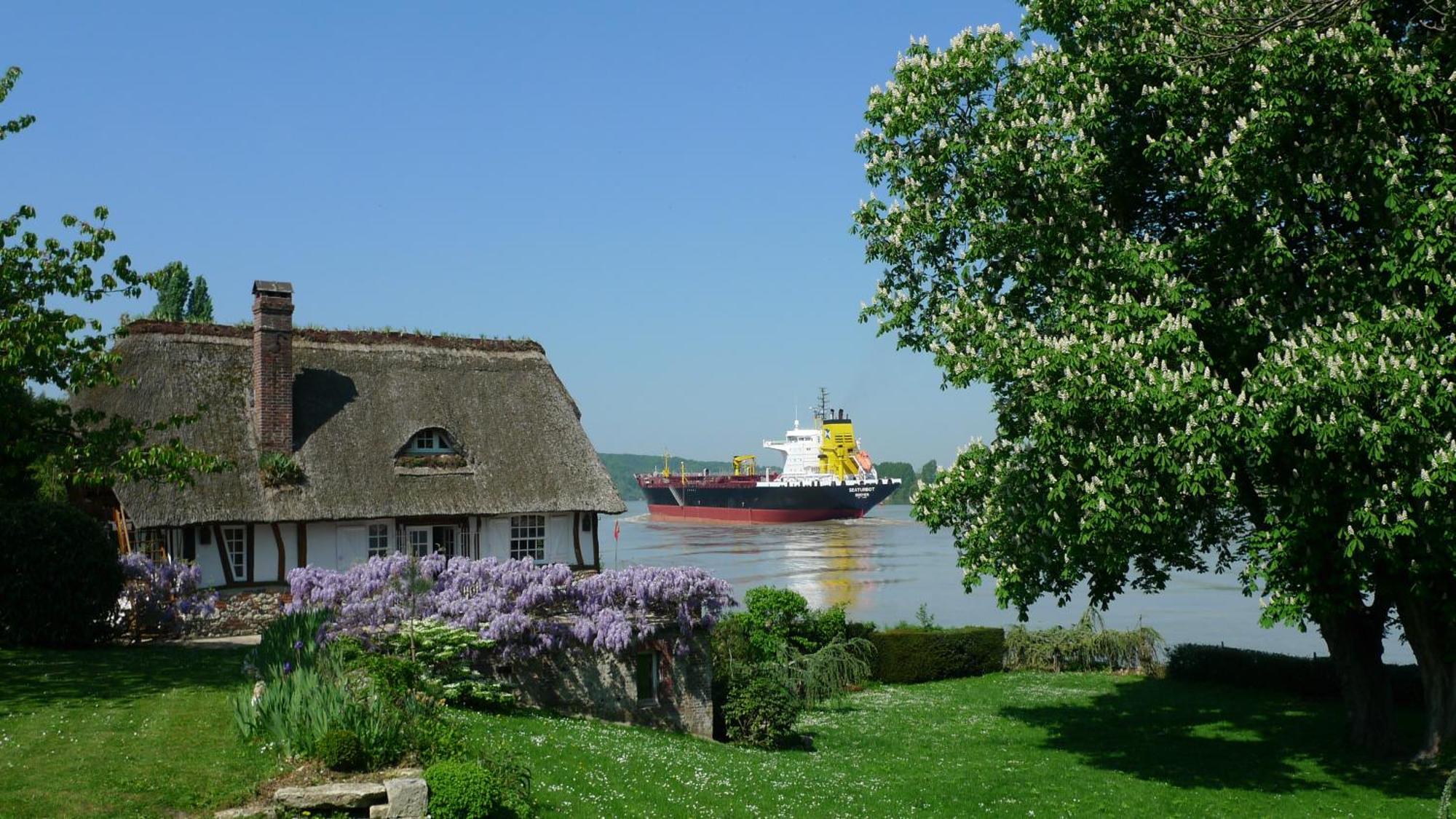 La Bonne Auberge - Seine Panorama Sas Vieux-Port Buitenkant foto